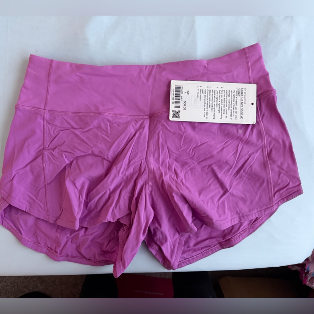 NWT MR 4” Speed Up Shorts - size 6 - Picture 6 of 6